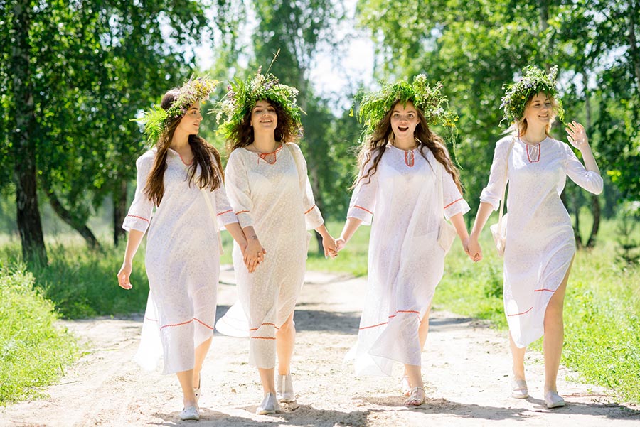 Slavic girls in Huangshi